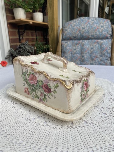 Staffordshire cheese dish - staffordshire,