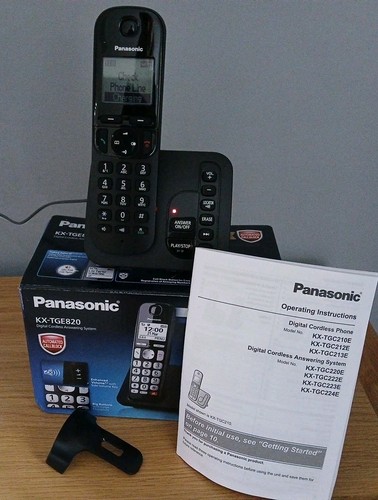 Panasonic tge820 digital - kx-tge820,