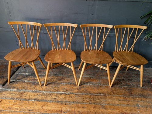 Mid century ercol windsor - 4x,
