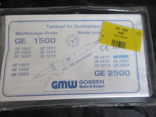 Gmw oscilloscope probe 300vdc - gmw,