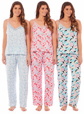 Camio Vest Womens Pyjamas Set