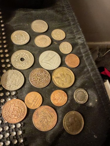 Vintage world coin collection - coin,