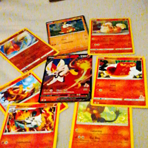 Fire type pokemon - fire, mystery