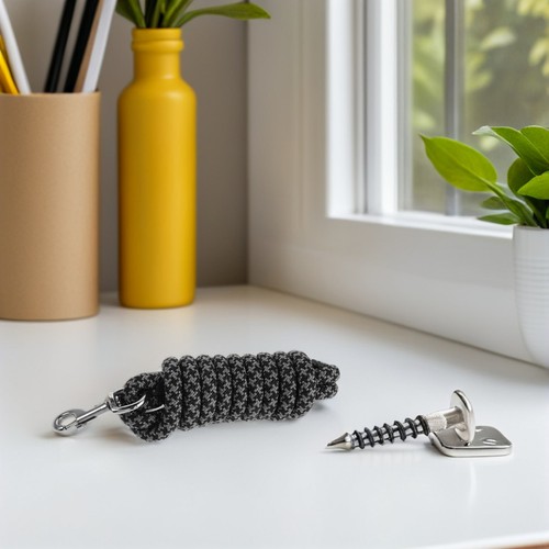 Black durable nylon braided - nylon,