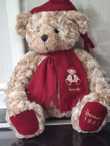 Harrods 1999 christmas teddy - harrods,