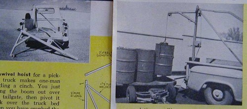 Swivel hoist for pickup truck - hoist,