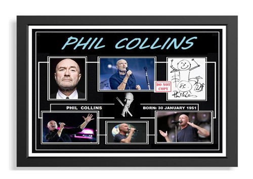 264 phil collins signed - 264,