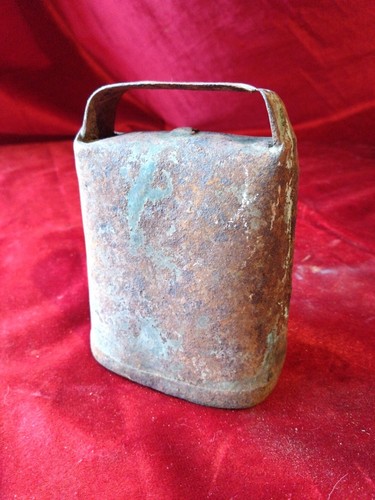 Vintage french alpine cow bell - french,