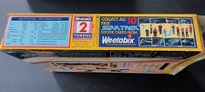 original vintage set of 4 Weetabix box Star Trek