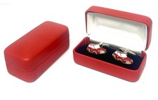 Mens Cufflinks Red Mini Car, gift boxed Style like an Austin Mini Cooper re 251
