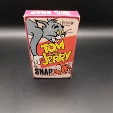 Vintage 1972  TOM And JERRY  Snap Card Game ( Pepys ) - Complete with Game Rules