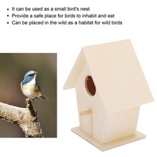 A-Hanging Bird House Wooden