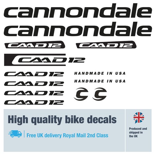 Cannondale caad decal set - caad,