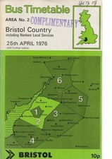 BRISTOL BUS TIMETABLE BOOK