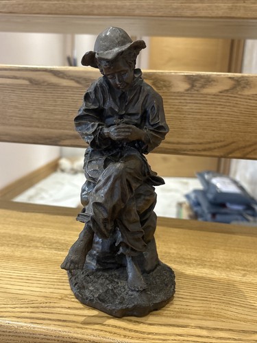 Cold cast bronze sculpture - cold,