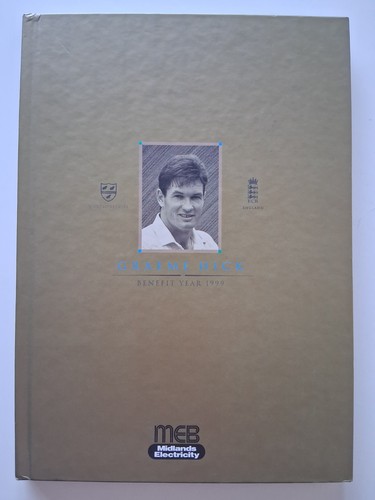 Rare signed graeme hick - rare,