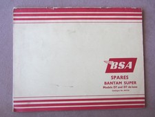 Orig 1965 BSA SPARES Parts