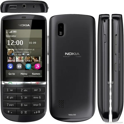 Nokia asha 300 mobile phone - nokia,