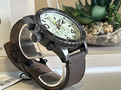 Nixon gunmetal brown - nixon,