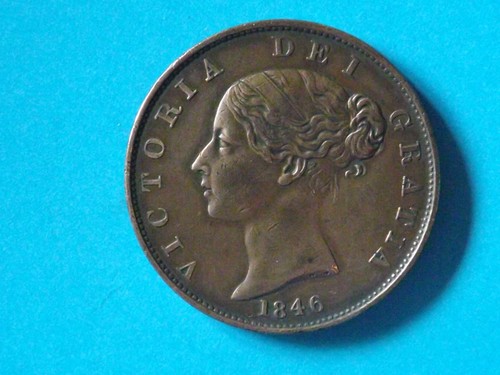 1846 victoria young head - 1846,
