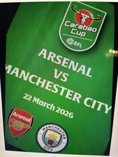 ARSENAL v MANCHESTER CITY