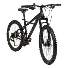 HUFFY Korros 24-Inch 21-Speed Black Hardtail Mountain Bike - 24382W