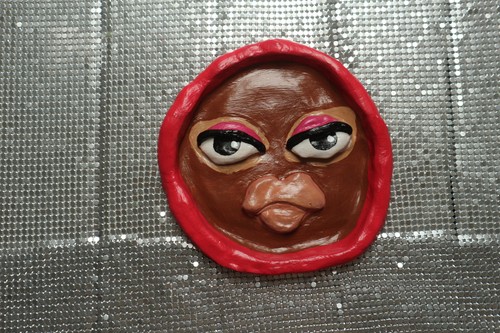 Gyaru inspired trinket dish - dish, |