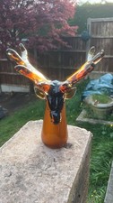 Vintage Sommerso Murano Amber