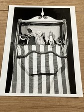 Punch and Judy Puppet Show - rare original press photograph. Puppets