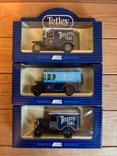 Set of 3 LLEDO diecast model vehicles  TETLEY TEA BAGS.