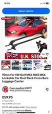 For VW Golf MK4 MK5 MK6 41"