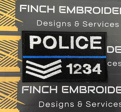 Police patch official hook - police,