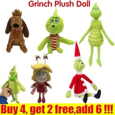 Christmas Grinch Plush Doll