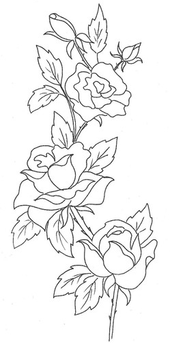Embroidery transfer iron - transfer, on