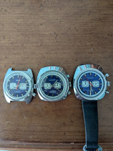 Vintage chronograph lot - ,