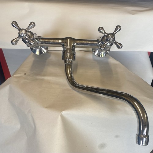 Antique wall mounted chrome - wall,