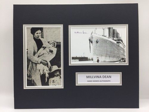 Rare millvina dean - millvina, titanic