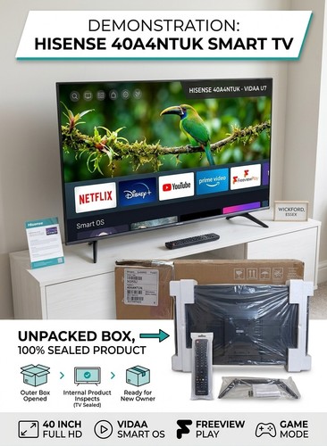 Hisense 40a4ntuk smart - 40",