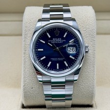 Rolex datejust 126200 blue - datejust, 36