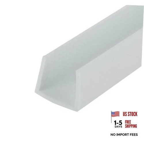 Plastics white styrene - plastics, 3/4''