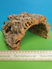 CORK BARK TURTLE HUT HIDE CAVE TORTOISE DRAGON GECKO LIZARD MANTIS SNAKE SPIDER.