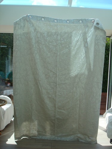 Dunelm silver jacquard single - silver,
