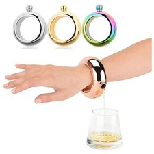 Bracelet Flask Whiskey Flagon