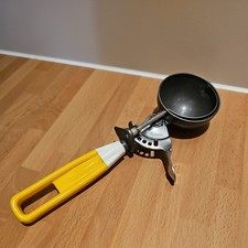 Vintage Nutbrown Mechanical Ice Cream or Mashed Potato Scoop Retro 1960s 1970s