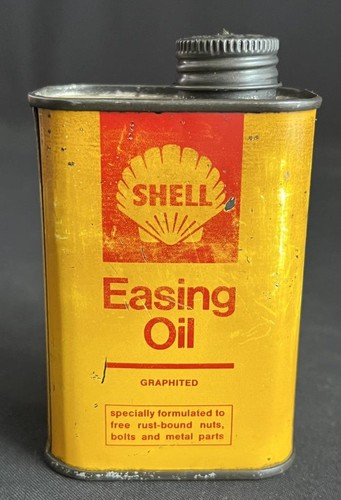 Shell easing oil can spout - shell,