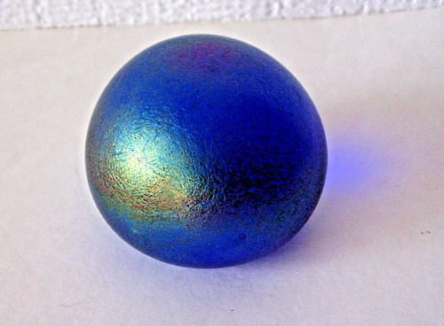 Heron glass small paperweight - heron,
