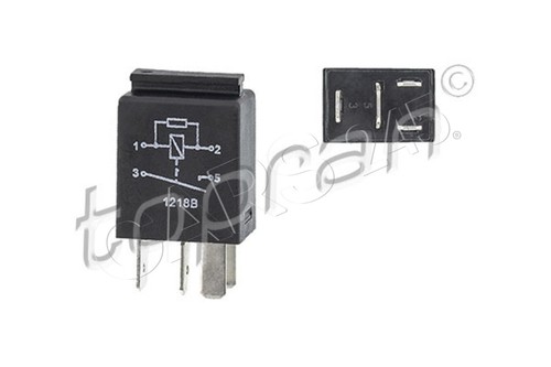 Working current relay for - working,