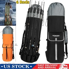 6Rods Fishing Rod Bag Oxford