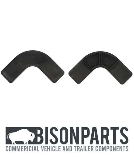 Plastic end cap for sideguard - cap,