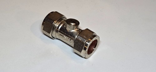 Isolating valve chrome plated - isolating,